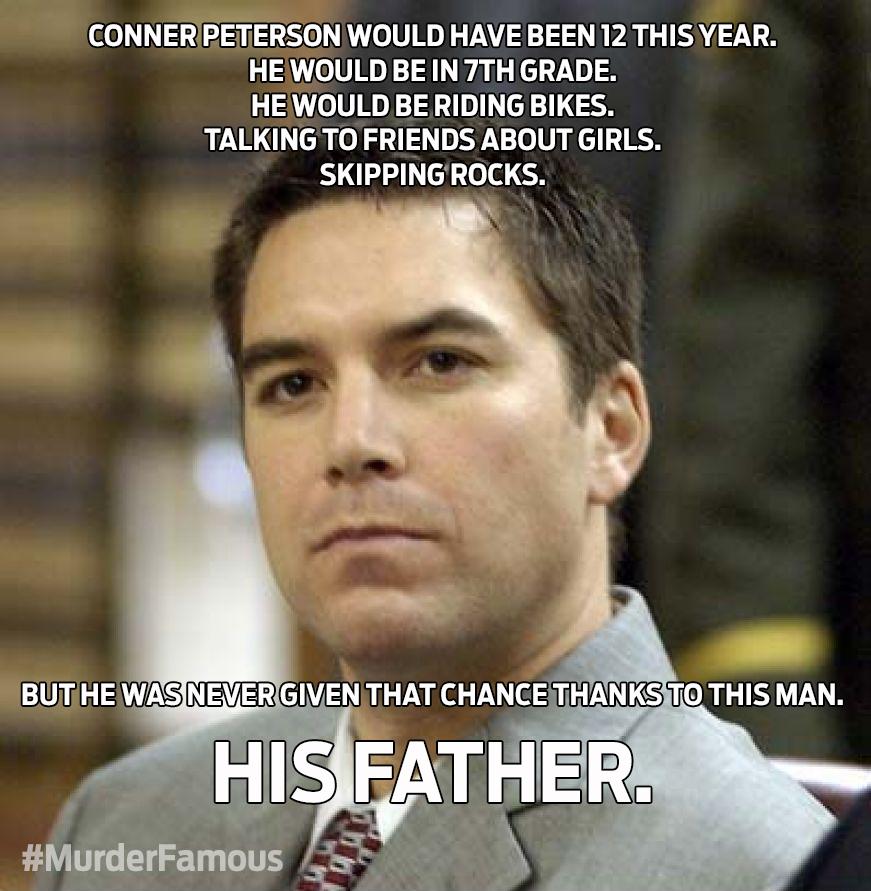 BenedictXXXVI's tweet photo. Yes, there is a special place in hell for the likes of #ScottPeterson. #MurderFamous http://t.co/gs8haPZsLj