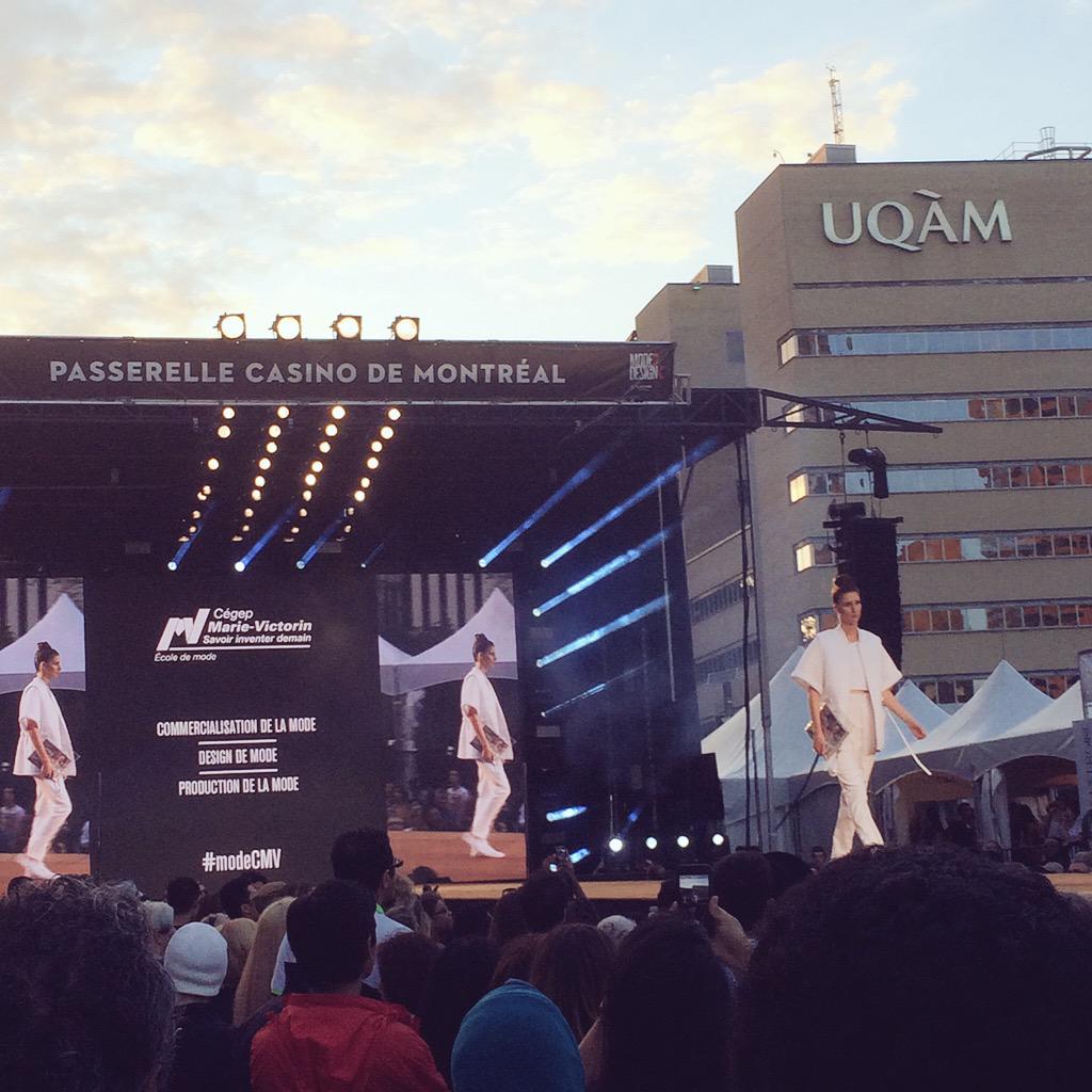 FredJolicoeur's tweet photo. Du talents de chez-nous! #modeCMV #FMD15 http://t.co/JKZTPqg8My