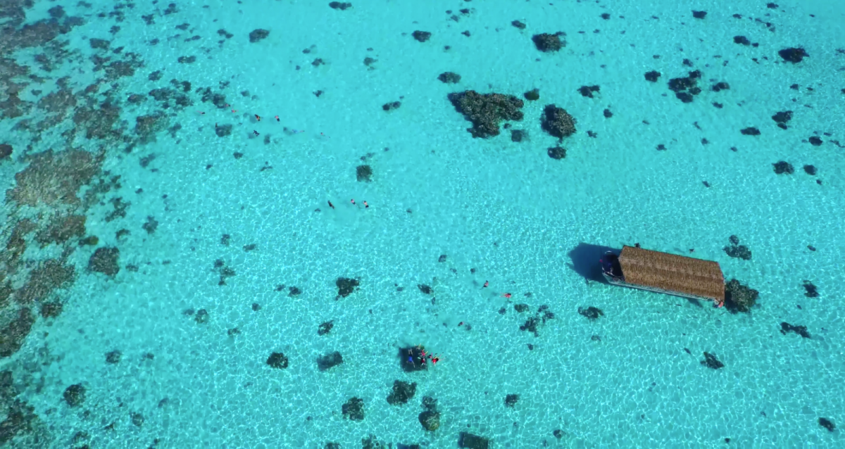 Adventurecom's tweet photo. See the island of Rarotonga in the Cook Islands from an aerial perspective. http://t.co/o1XO9gAglY @DJIGlobal http://t.co/nOp0OhglaE