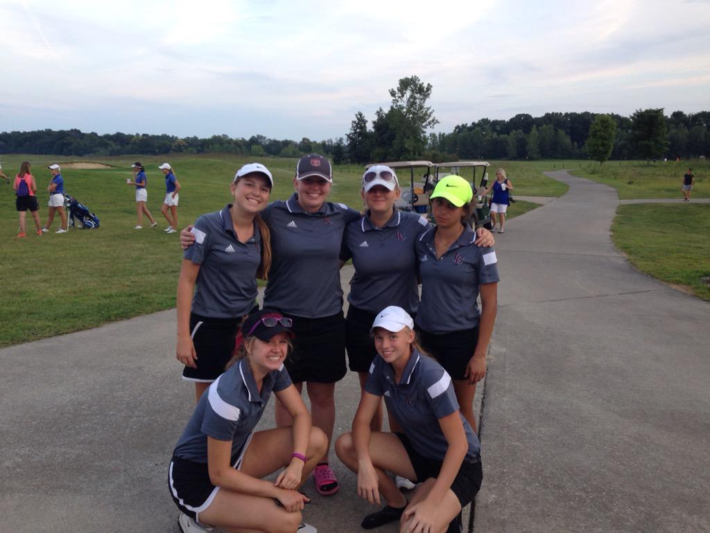 LCHS_GOLF's tweet photo. A lot of bonding on the course today after a six hour round in Martinsville Four Ball.  Played well   @LCHSAthletics http://t.co/7s70zJ778X