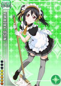 Scarmighione's tweet image. こうか #ラブライブの画像をアップすると近い構図の新井のカードが送られてくる