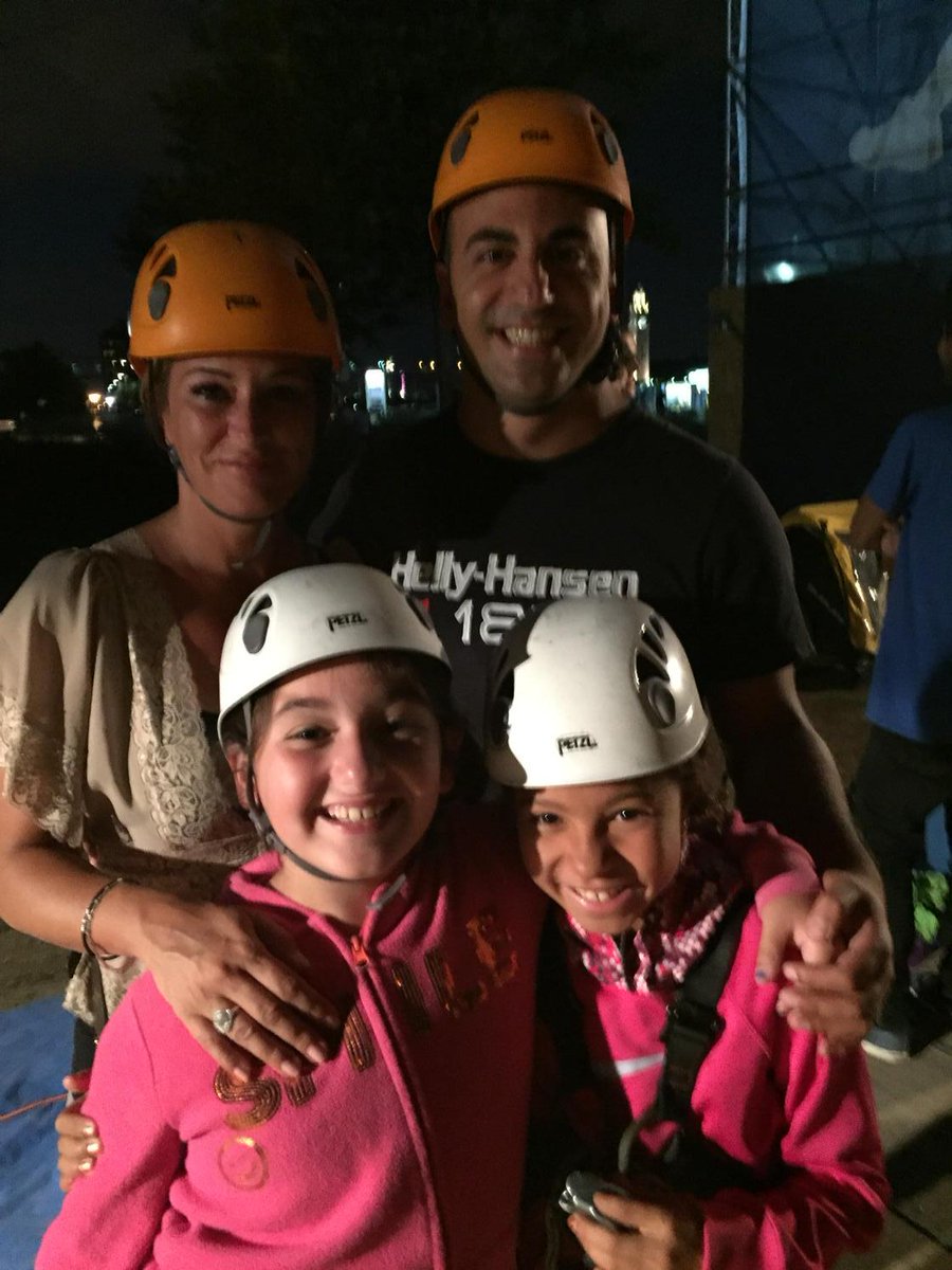 Zip lining through Montreal with my favourite people #fun