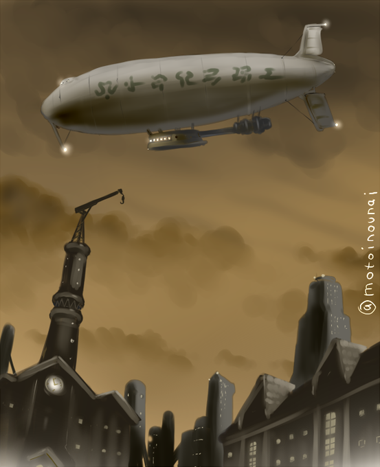 飛行船のtwitterイラスト検索結果 古い順