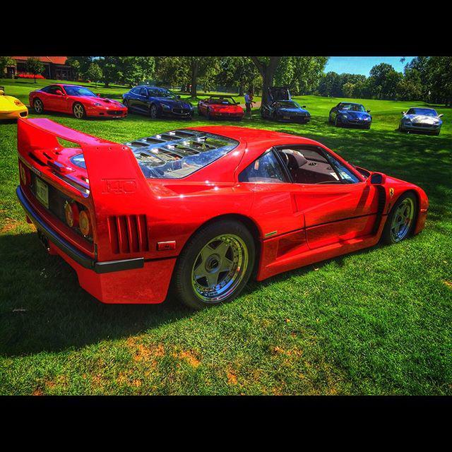 OnlyFerrariPics's tweet photo. F40! Ferrari Club of America meet #cbuscars #columbusexotics #ferrari #f40 #lifeincbus #asseenincolumbus by 1vanman1 http://t.co/mG5K9PViEc