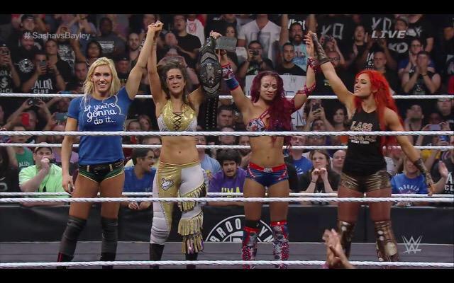 From the bottom of my heart thank you @itsBayleyWWE #NXTWomensChampion #fourhorsewomen 4 ever #WeAreNXT