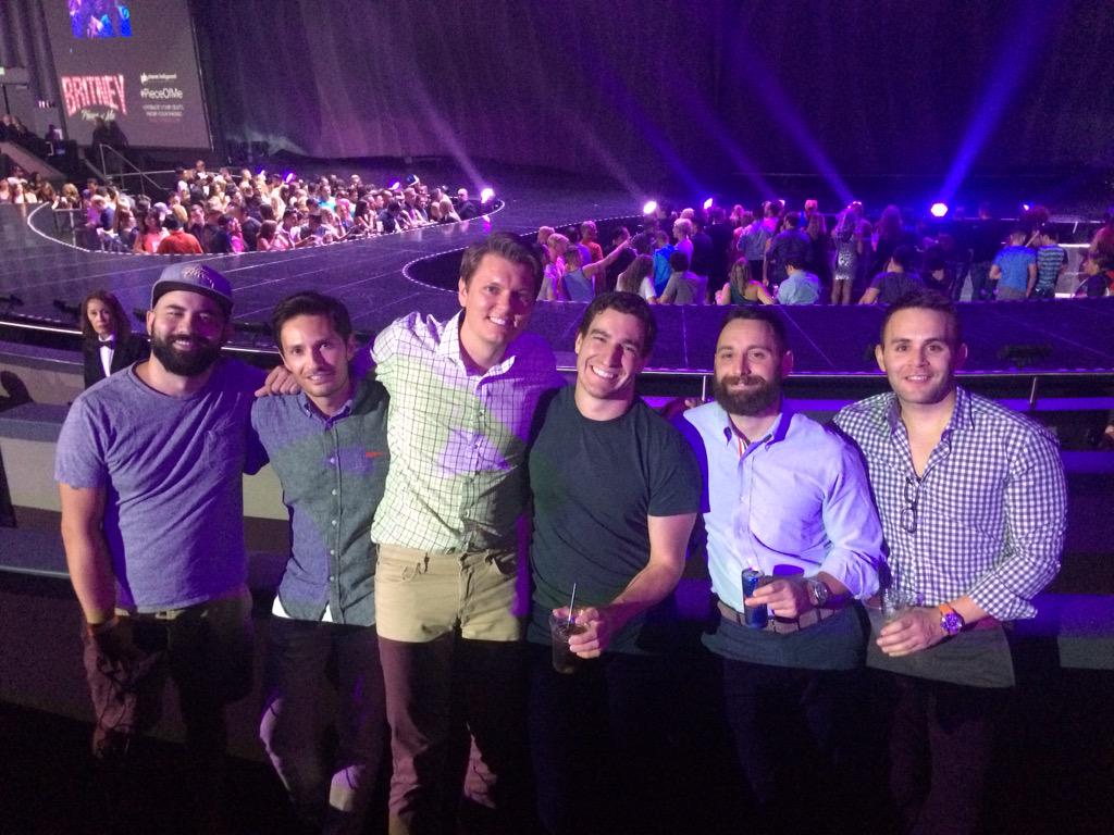 TrestlesTable's tweet image. You better dance, b*+€# - we are at #PieceOfMe in Vegas! #boysnight