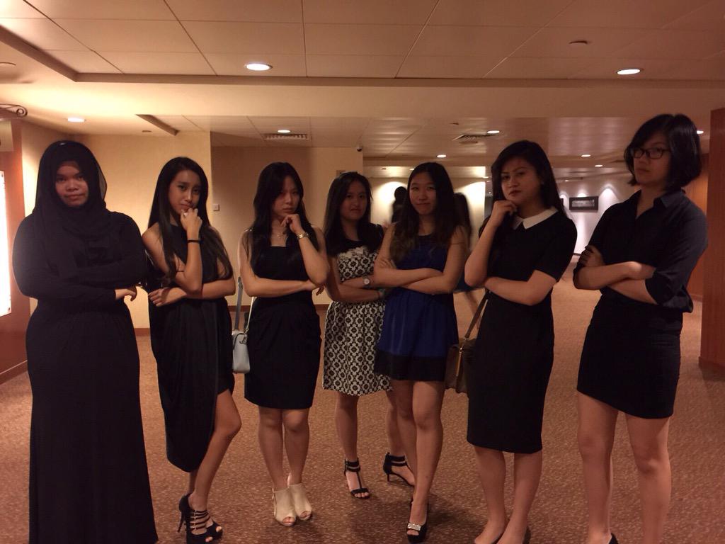 TCSHRotaract's tweet image. TCSH represent @ MCKL's Installation Night minus the guys! Congratulations RAC MCKL 🎉