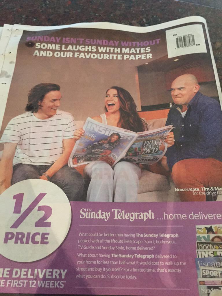 musgrave_chris's tweet image. Making the papers! #captionthis #possiblecontent #fabriccouch #tgim @katetimmarty