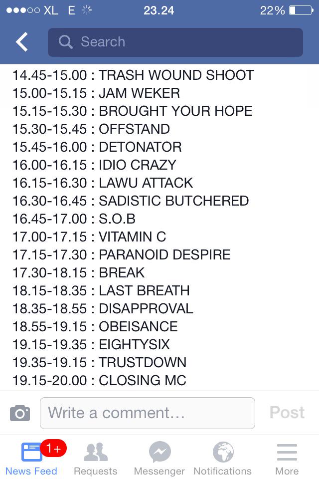 Rundown hari ini di budisasono #sukoharjostillalive1 fuck yeaahhhh.....👊😉