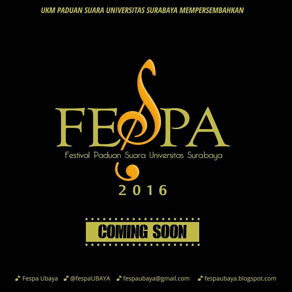 COMING SOON
FESPA UBAYA 2016