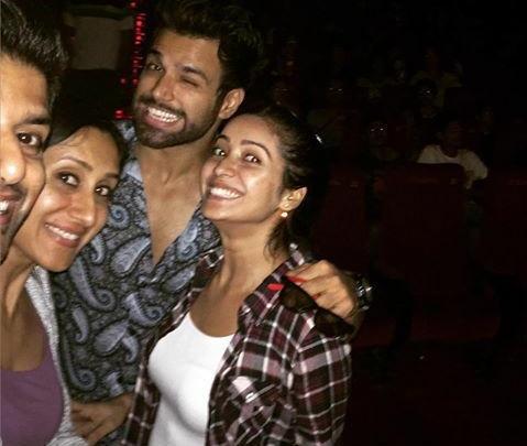 Rithvik & Asha with Teejay & Karanvir Bohra 
Happy Birthday Asha Negi 