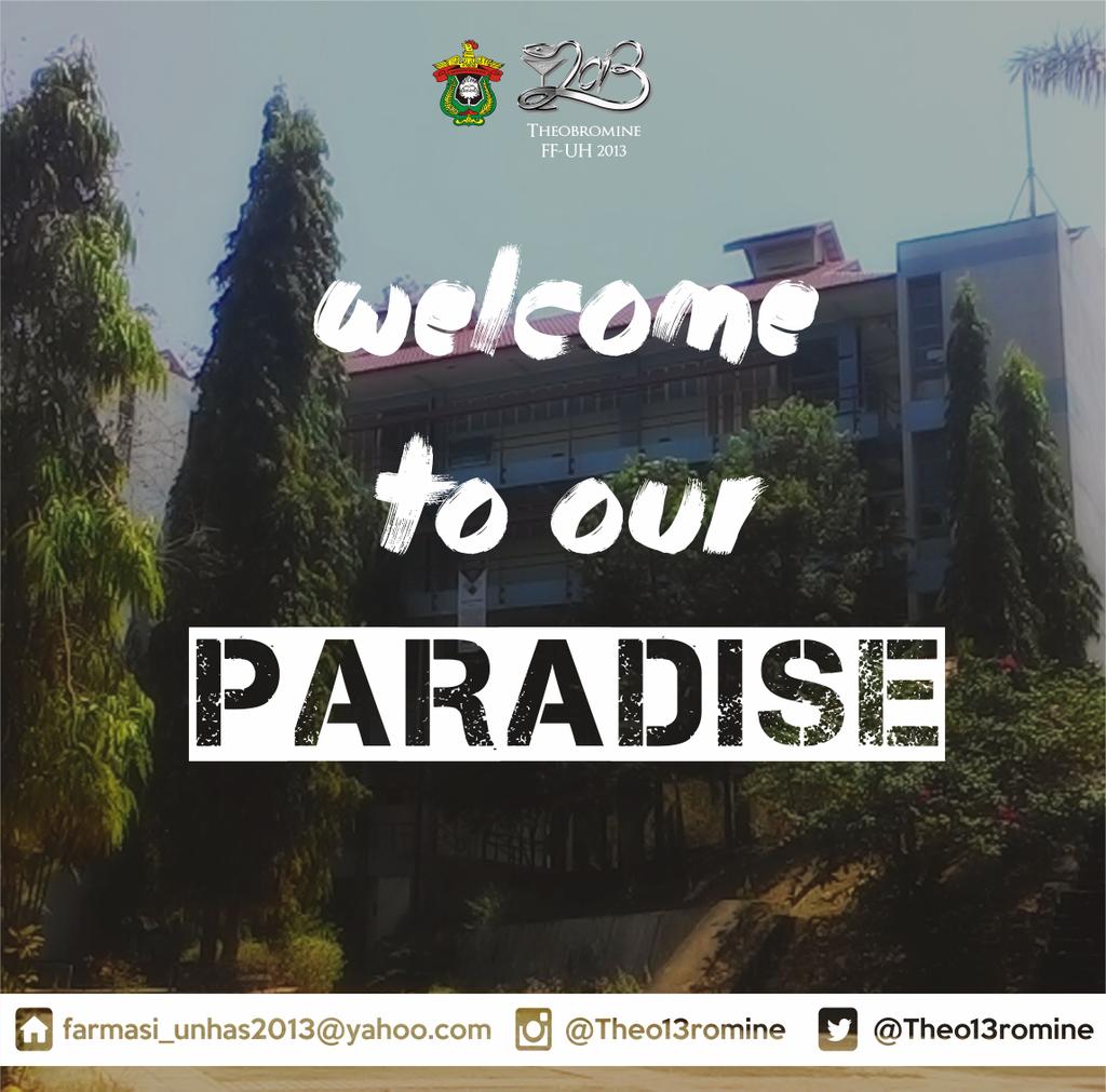 Nih buat adik FFUH 2015
Welcome to our paradise HAHAHAHAHAHAHAHAH
