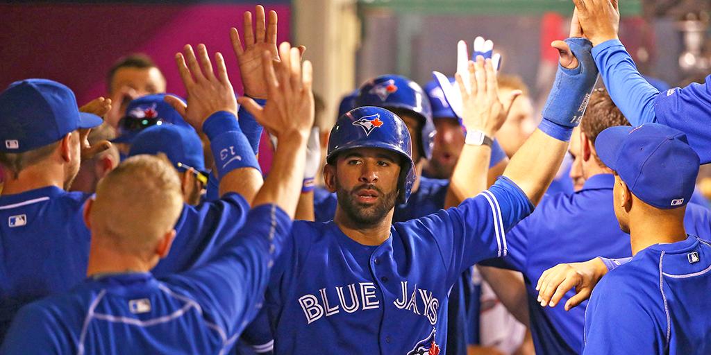 BlueJays's tweet photo. What a win! FINAL: @BlueJays 15, Angels 3. http://t.co/1xVLUrwYKb