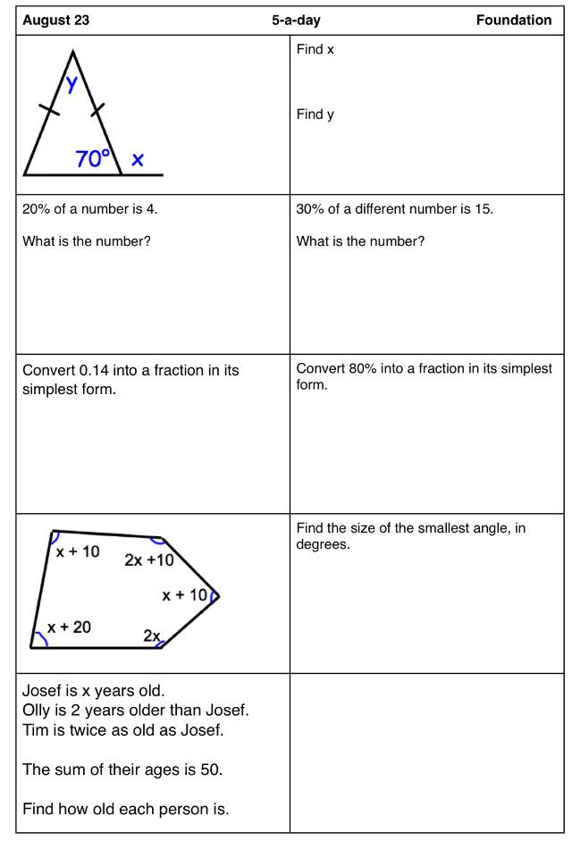Corbettmaths's tweet photo. Aiming for a grade C in your  #gcsemaths? Try today's Foundation #5aday from http://t.co/5PihVsBng4 http://t.co/gp8Ed0EYt9