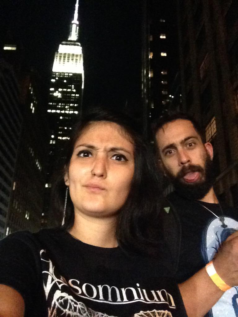 _LinaTrujillo_'s tweet photo. 08/11/2015 @insomniumband the best band ever was in NYC!! The concert was #EPIC #WantitAgain #Insomnium http://t.co/FOlNla681B