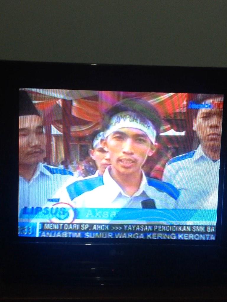 AMPUH_JAMBI's tweet image. Wawancara jambi tv setelah deklarasi kemarin