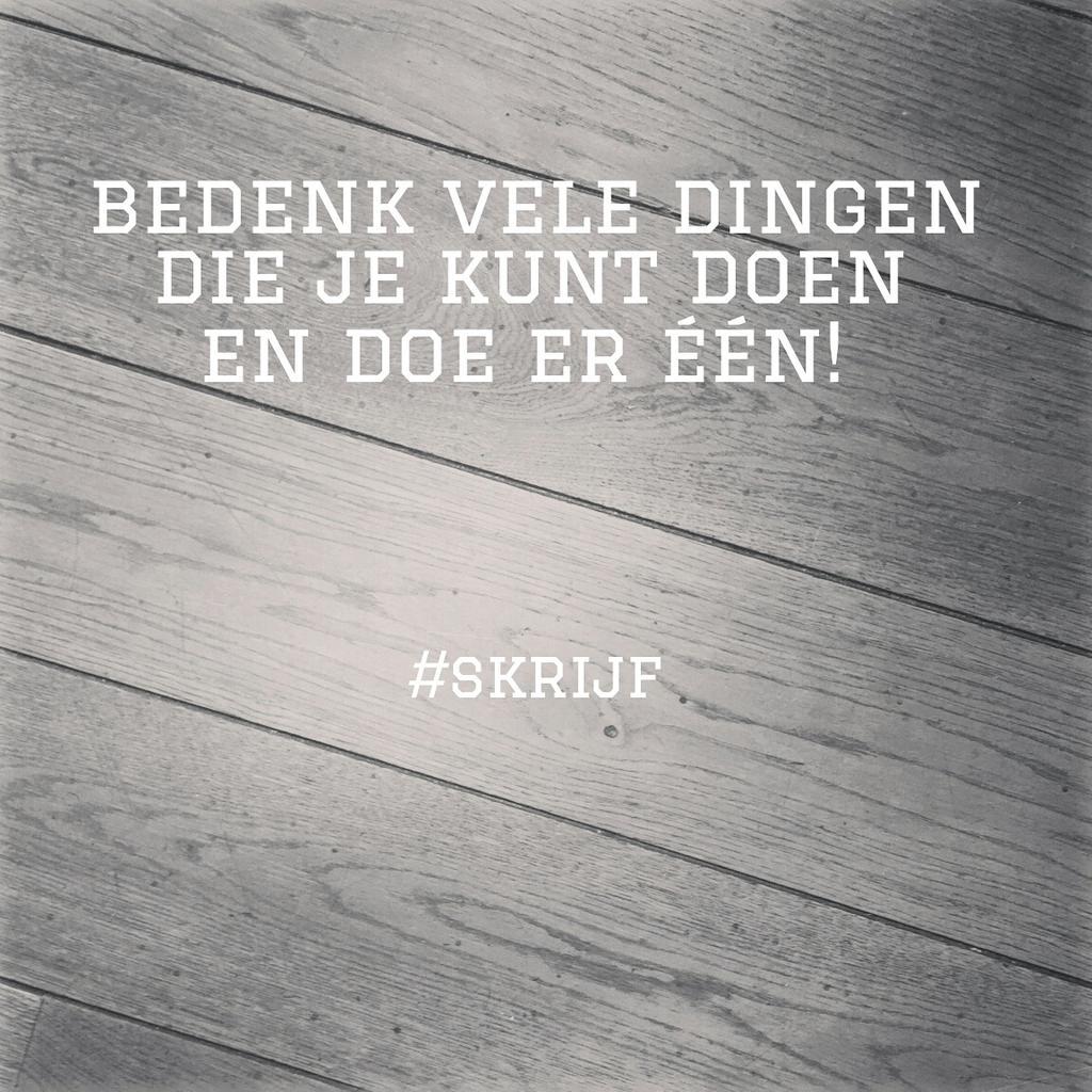 Goedemorgen #inspiratie