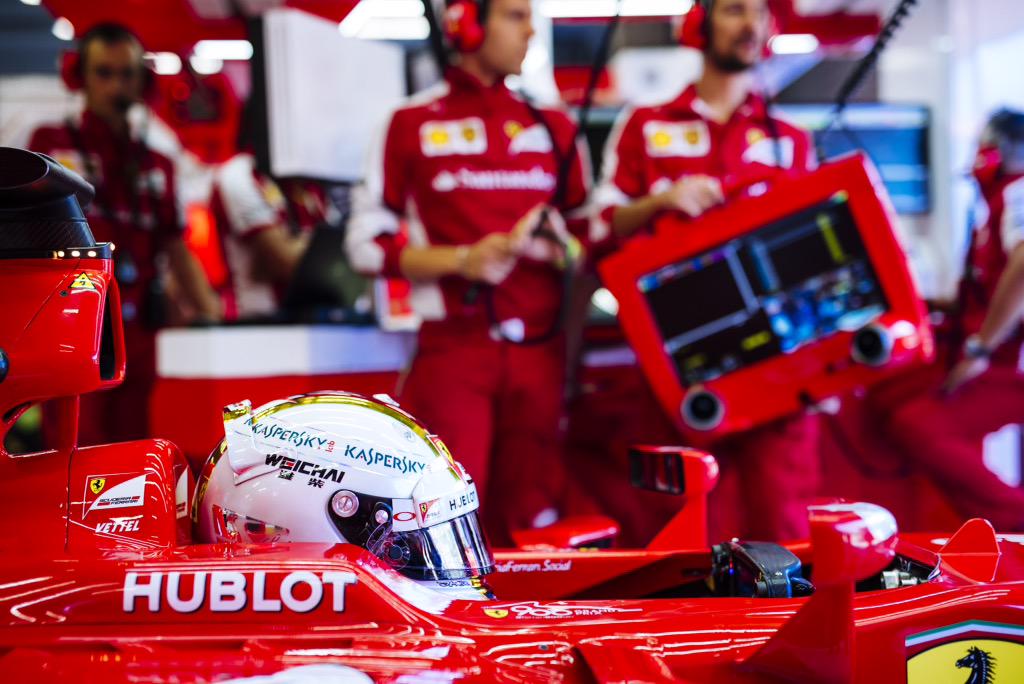 Ferrari racing team