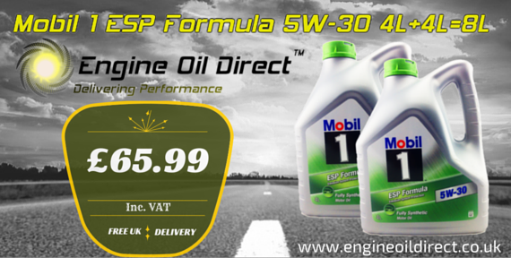 engineoildirect's tweet photo. 5W-30 Mobil 1 ESP 4L+4L=8L, £65.99
http://t.co/1YwzhA5tJv
#BelgianGP http://t.co/hjkiQ9T6is