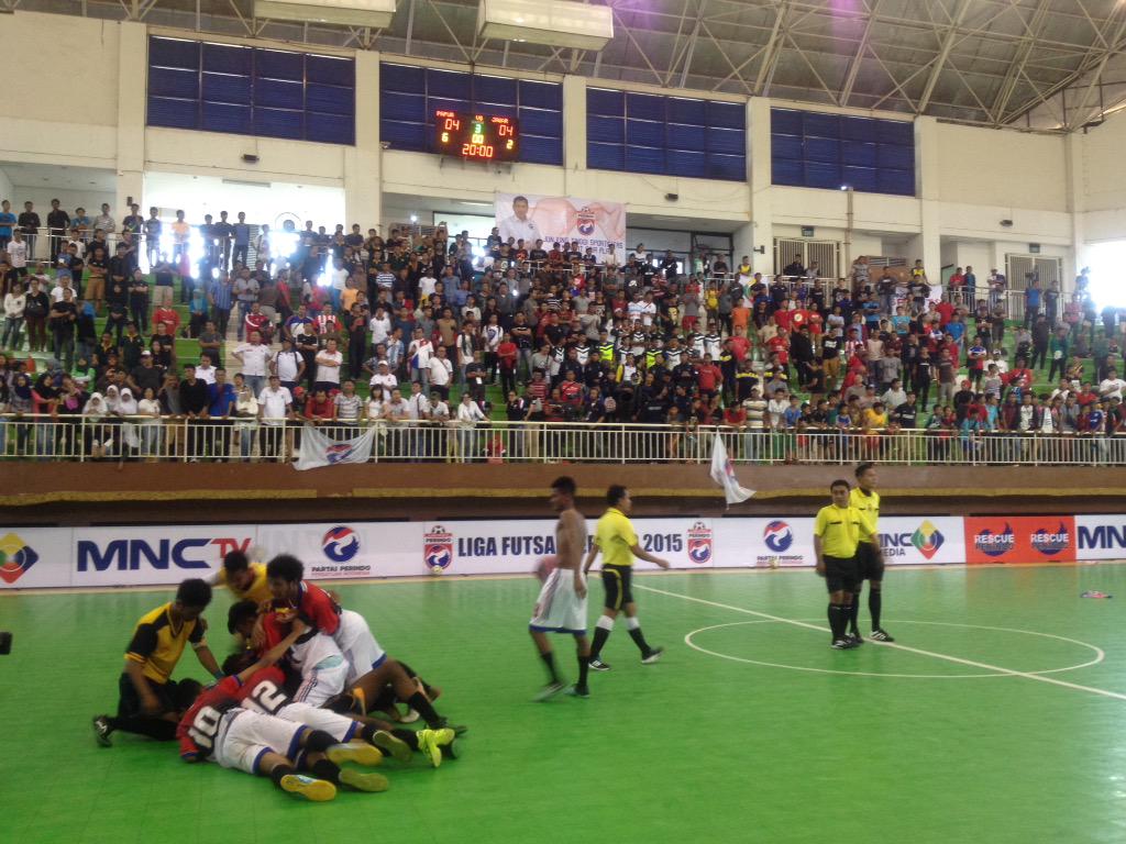 Dan akhirnya, tim Papua berhasil menundukkan tim Jawa Barat lewat drama adu penalti | Ketum Bpk <a href="/Hary_Tanoe/">Hary Tanoesoedibjo</a>