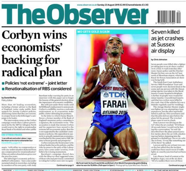 40 leading economists back <a href="/jeremycorbyn/">Jeremy Corbyn</a>: theguardian.com/politics/2015/… #Economists4Corbyn #JezWeCan #VoteCorbyn