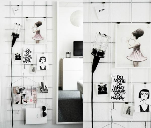 We ♥ inspiration walls and mood boards --> goo.gl/Yocf1V  #Scandinavianinteriors #inspirationwall #moodboard