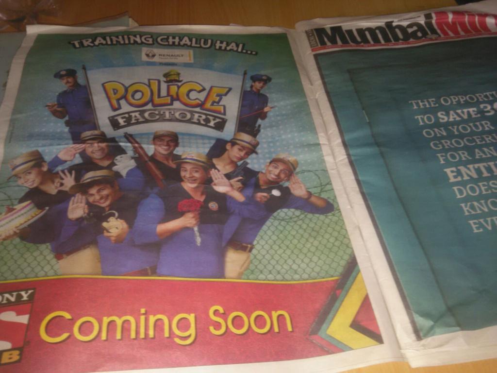 singhpratap0593's tweet photo. Finally poster of my new show on sab tv is on mumbai mirror....... http://t.co/VSeG7PNQPH