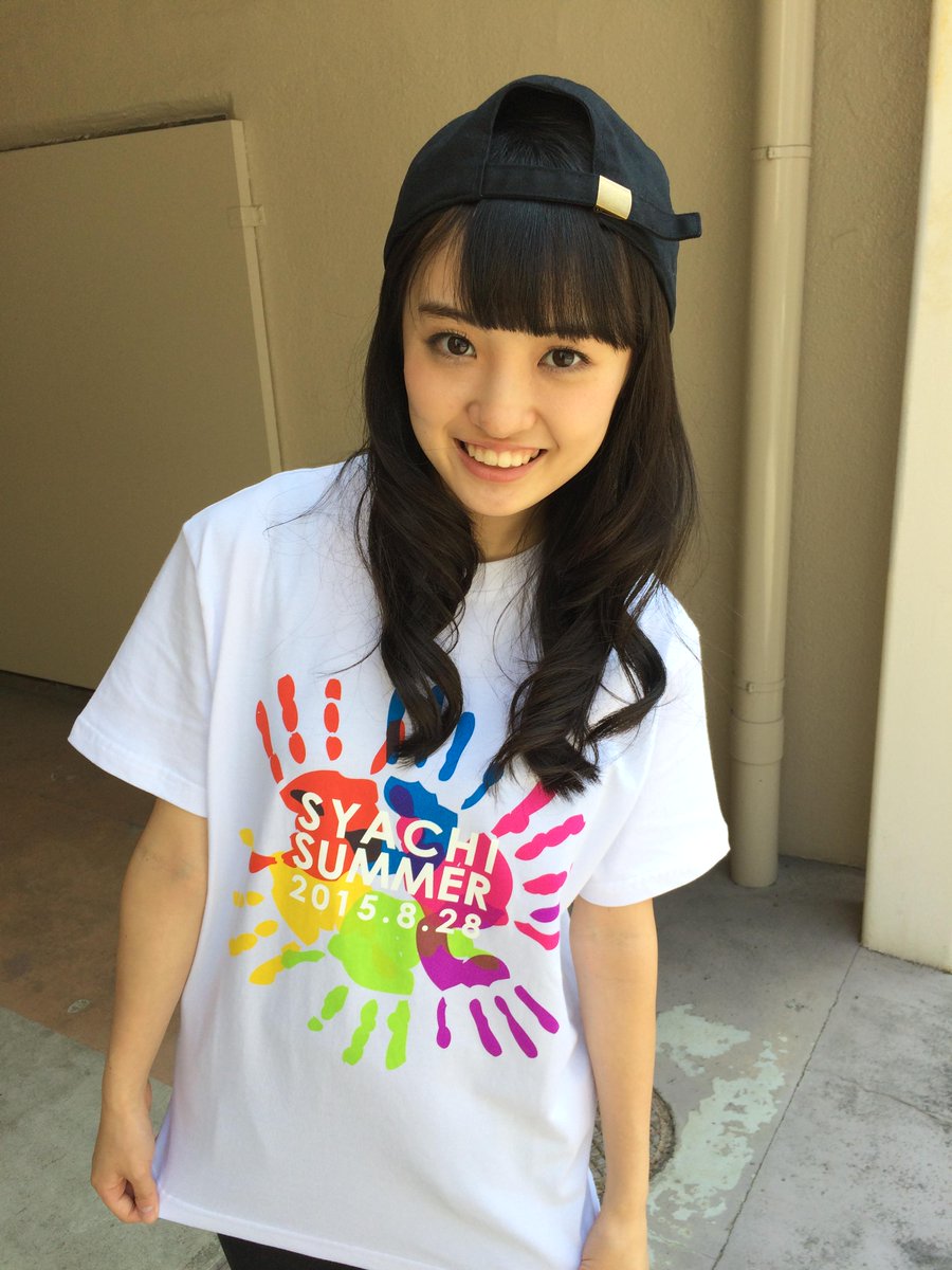 しゃちさま専用 しゃちサマGOODS】「777シリーズ はぁ！Tシャツ」白地のTシャツに6色
