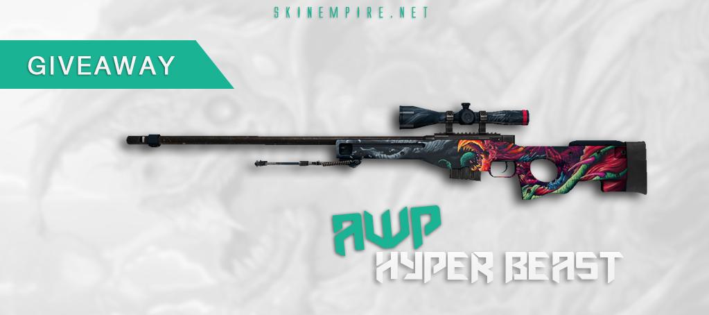 skinempirenet's tweet photo. AWP Hyper Beast (WW) giveaway, good luck everyone :) http://t.co/OtWlVqsiBt http://t.co/C99ciLlVxT