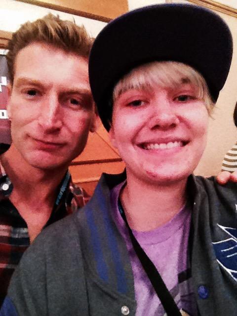d00mface's tweet photo. #Selfie with @jroberts332 ☺️ #AutoAssembly2015 #AA2015 http://t.co/GGFyz1FFcY