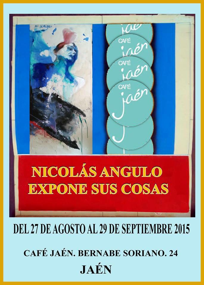 cafe_jaen's tweet photo. El próximo jueves comenzamos las actividades, no os perdáis la exposición de Nicolás Angulo!!! http://t.co/Z7ImIuklt1
