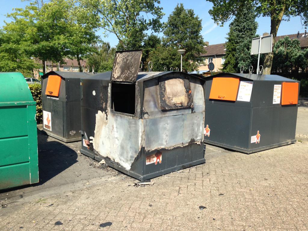 TjerkLangman's tweet image. Het trieste resultaat vd containerbranden vannacht #040 #Vaartbroek #Eckart #ob