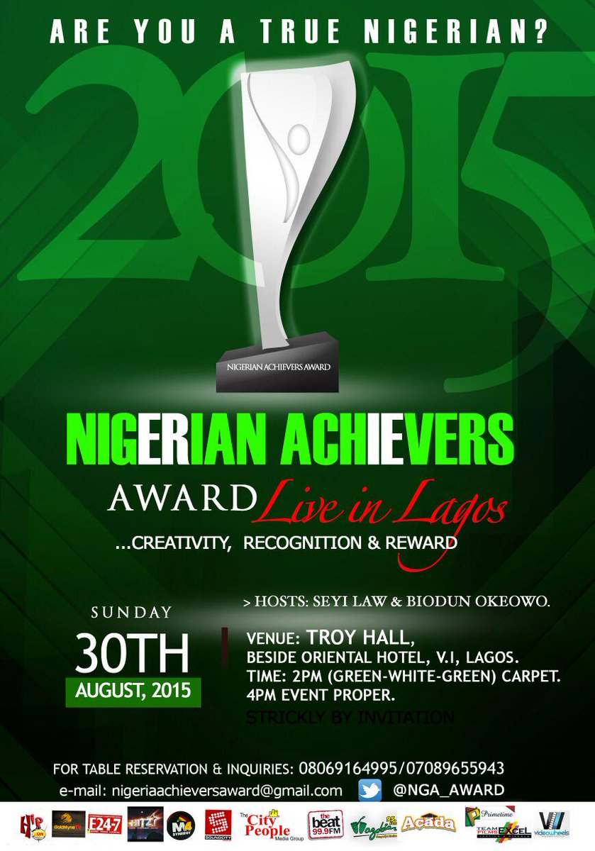 NGA_Award's tweet photo. 7days to go... http://t.co/0Q5haqzYBr