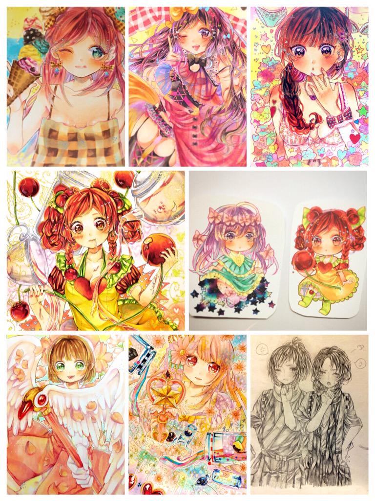 すみませんうっかり二枚ほど版権混ざってましたすみません
#今夏最後の創作クラスタフォロー祭
#絵描きさんと繋がりたい