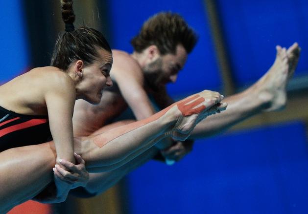 #finakazan2015 FACT:
Mixed duets in #diving were introduced in the competition programme for the 1st time #FINAworlds