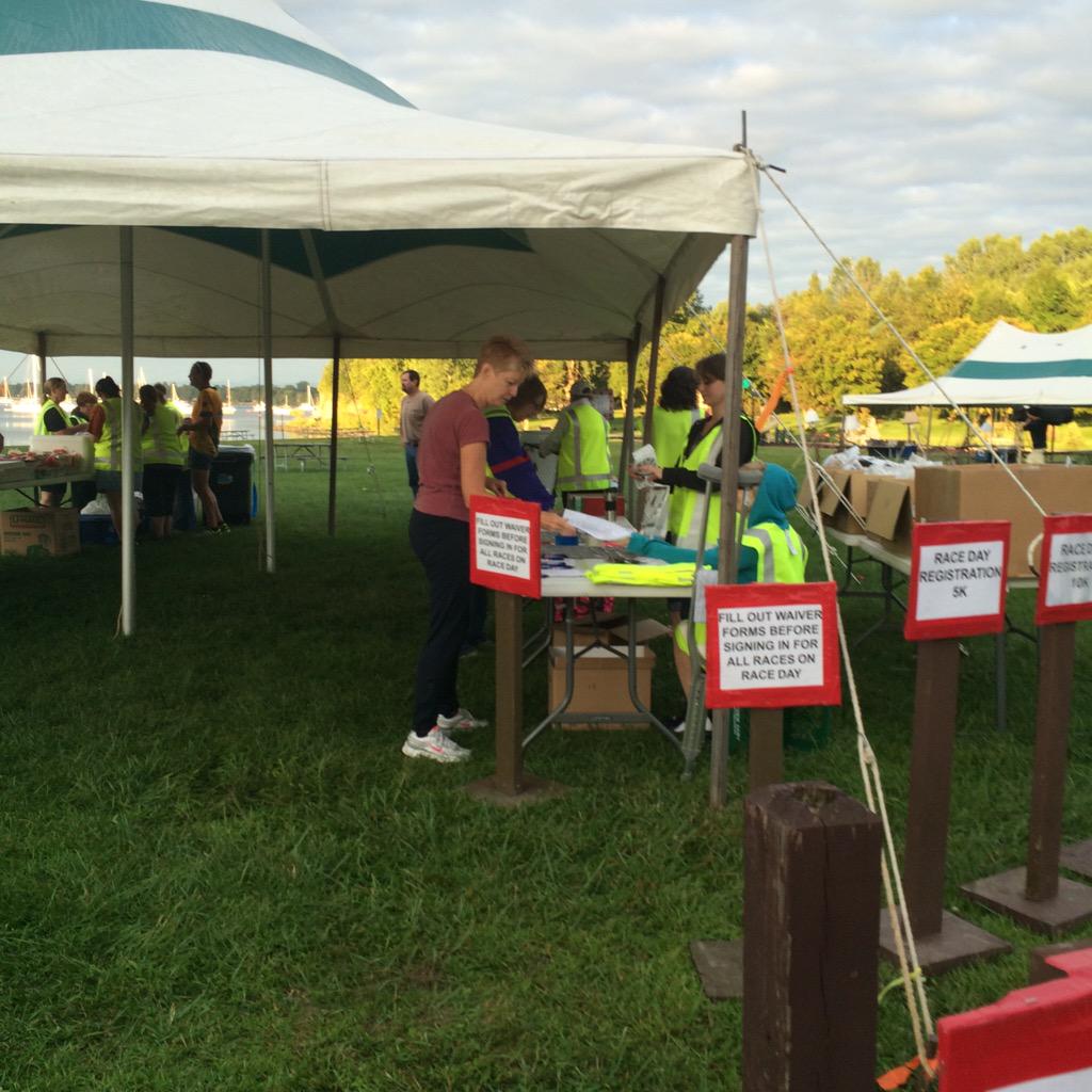 #ffplattsburgh Tim and Dawn are at the Tour De Force at Point Au Rouche State Park.