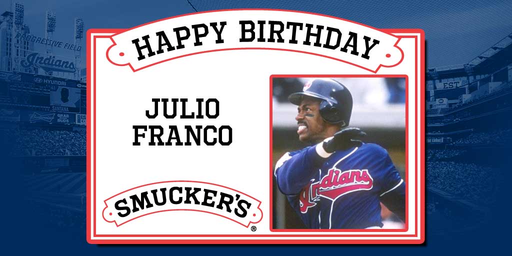 To help us and wish Julio Franco a happy birthday! 
