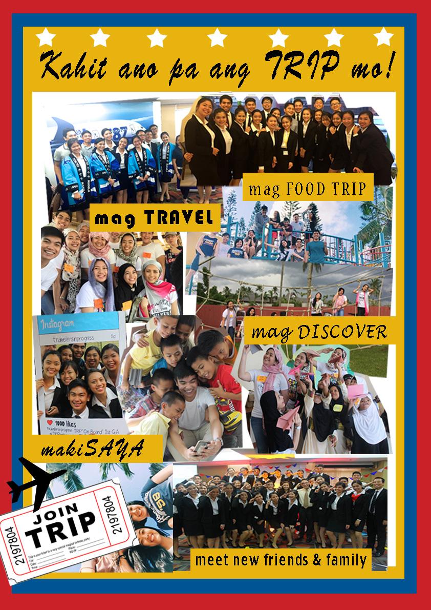 TRIPofficial's tweet photo. Recruitment week starts tomorrow until Friday! See you at Greenway Square, Taft Campus :) #TRIP #JoinTRIP http://t.co/q2gvkb3ldb