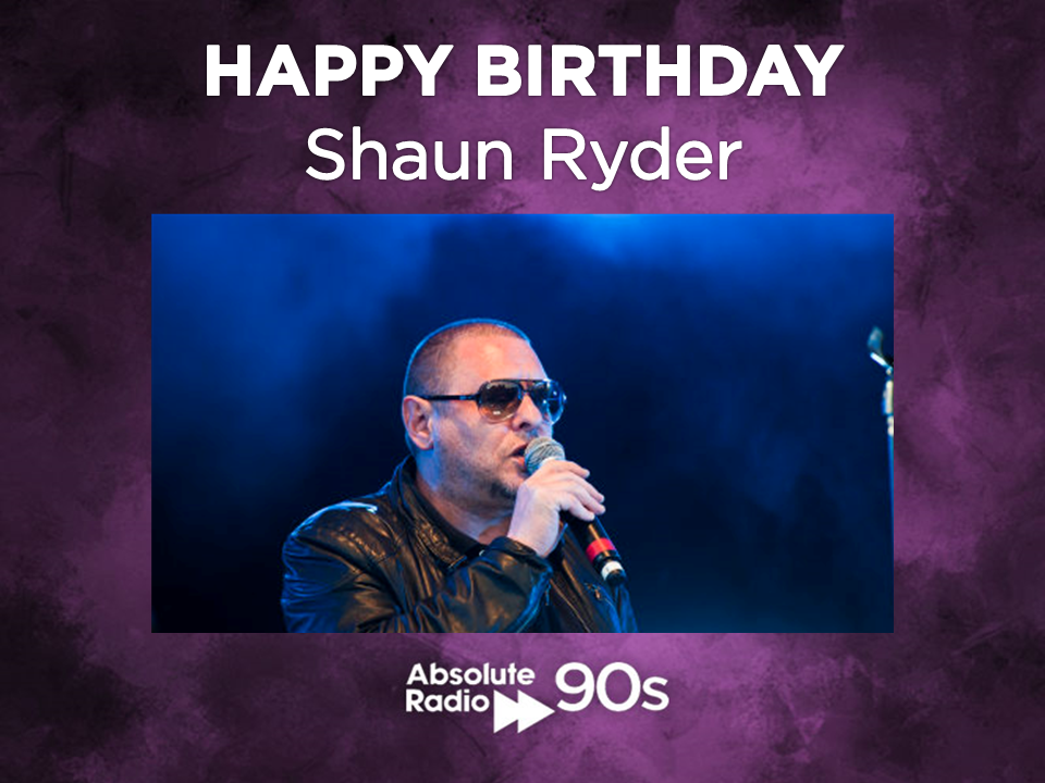 Happy Birthday Shaun Ryder! Sir, we salute you. 