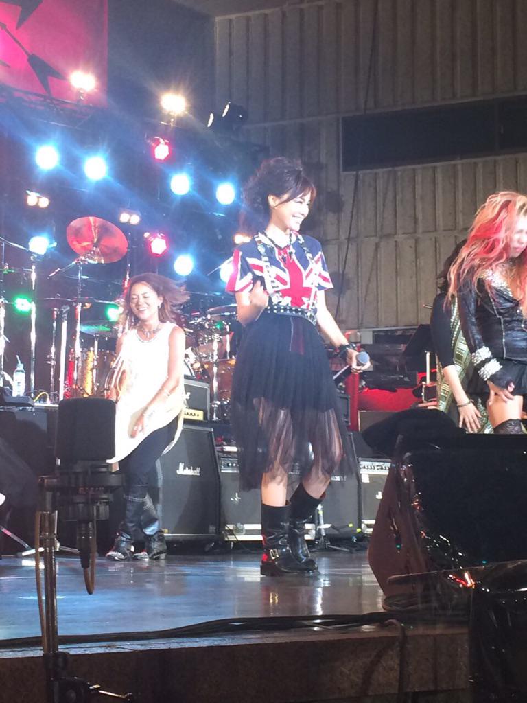nanase_aikawa's tweet photo. 終わりました！夏の野音。
本当に楽しかった😘 http://t.co/rr0QsKnTE9