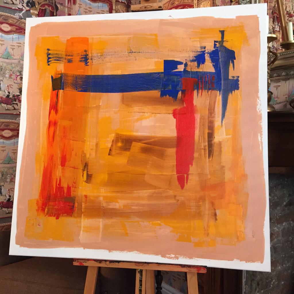 Finished this today. It's about positivity and strength. What we get when we stop. It's called "Sunday"