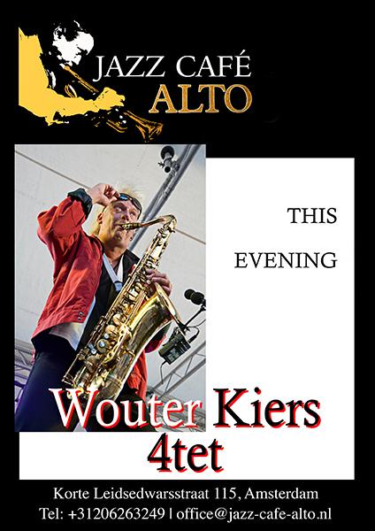 Tonight Sunday #LiveJazz <a href="/JazzCafeAlto/">Jazz Café Alto</a> <a href="/AmsterdamNL/">Gemeente Amsterdam</a> with #WouterKiersQuartet