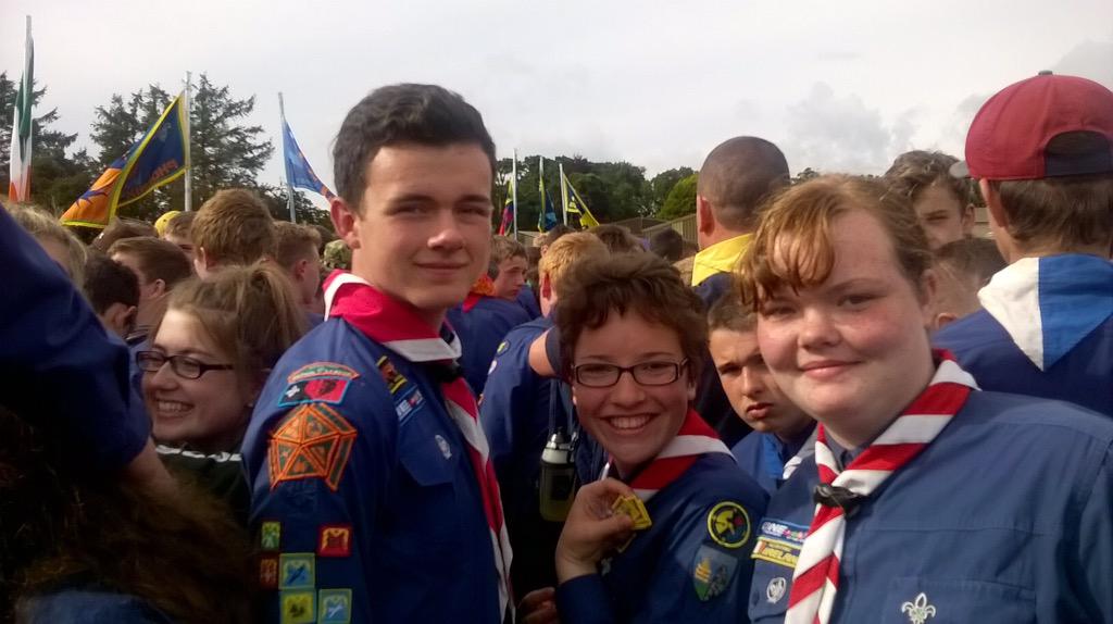 dlscouts's tweet photo. Pictured are Bear Patrol with their Gold standard badges, another gold standard year!

#ScoutsIE #Phoenix15 http://t.co/zJUXVUaLQy