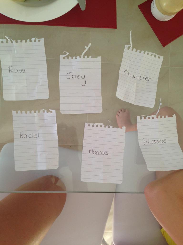miabrowne3's tweet photo. Anniversary for friends tmrw so we all pulled out names and have to act like the person we chose all day!(I got joey! http://t.co/KzfUYYqSnY