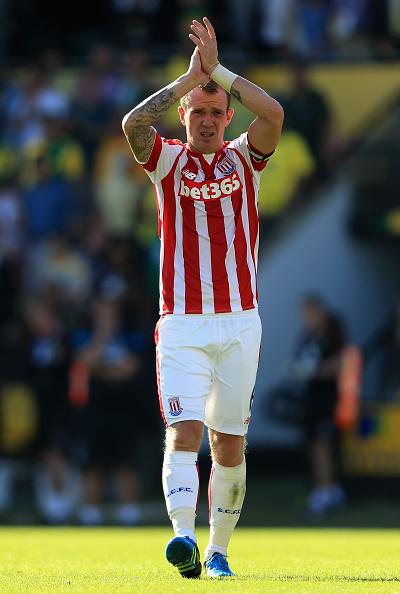 stokecity's tweet photo. Up next is vice captain Glenn Whelan who worked his socks off in the middle of the park. Was he your #SCFCMOTM? http://t.co/nxDzhAkHw5