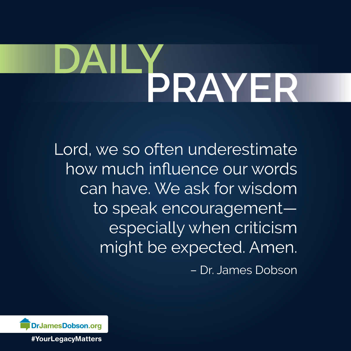Don't only pray this, live it out! #faith #prayer