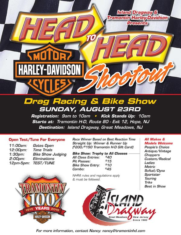 deadcreekcycles's tweet photo. Come and check it out today! @IslandDragway #tramontinhd #dragrace #motorcycles #motorcycleshow #NJ http://t.co/uCR0OgPLTG