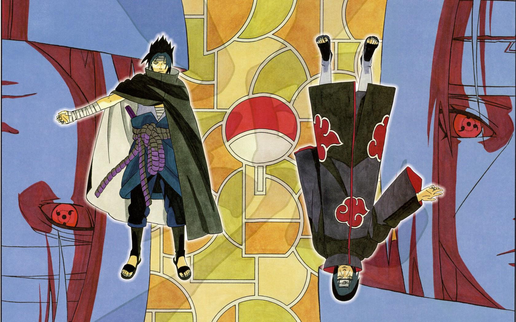 Itachi And Sasuke Sharingan