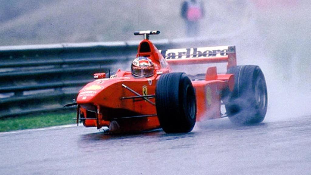 #michaelschumacher en el Gran Premio de Belgica de 1998 #Triket #Formula1 #Car  #Coches #Competicion #Motorsom