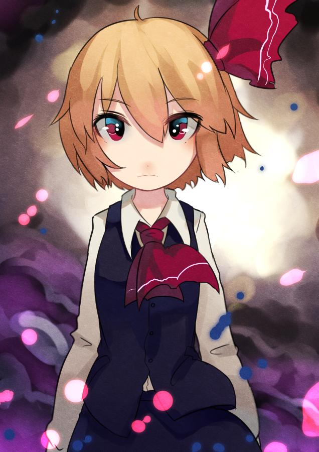 ルーミア(東方プロジェクト) 「ルーミア#深夜の真剣お絵描き60分一本勝負 」|はしろのイラスト